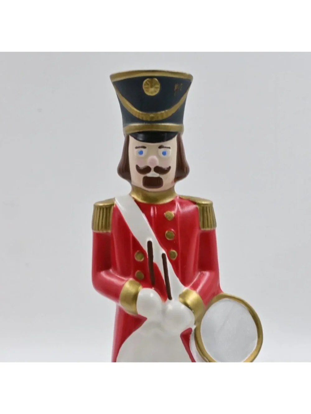 Jim Beam Holiday Collector Series Nutcracker Drum Soldier Decanter Empty 1990